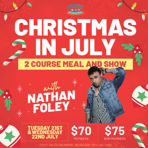 Christmas In July Lunch With Nathan Foley