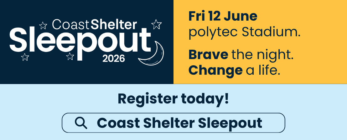 Coast Shelter Sleepout 2026
