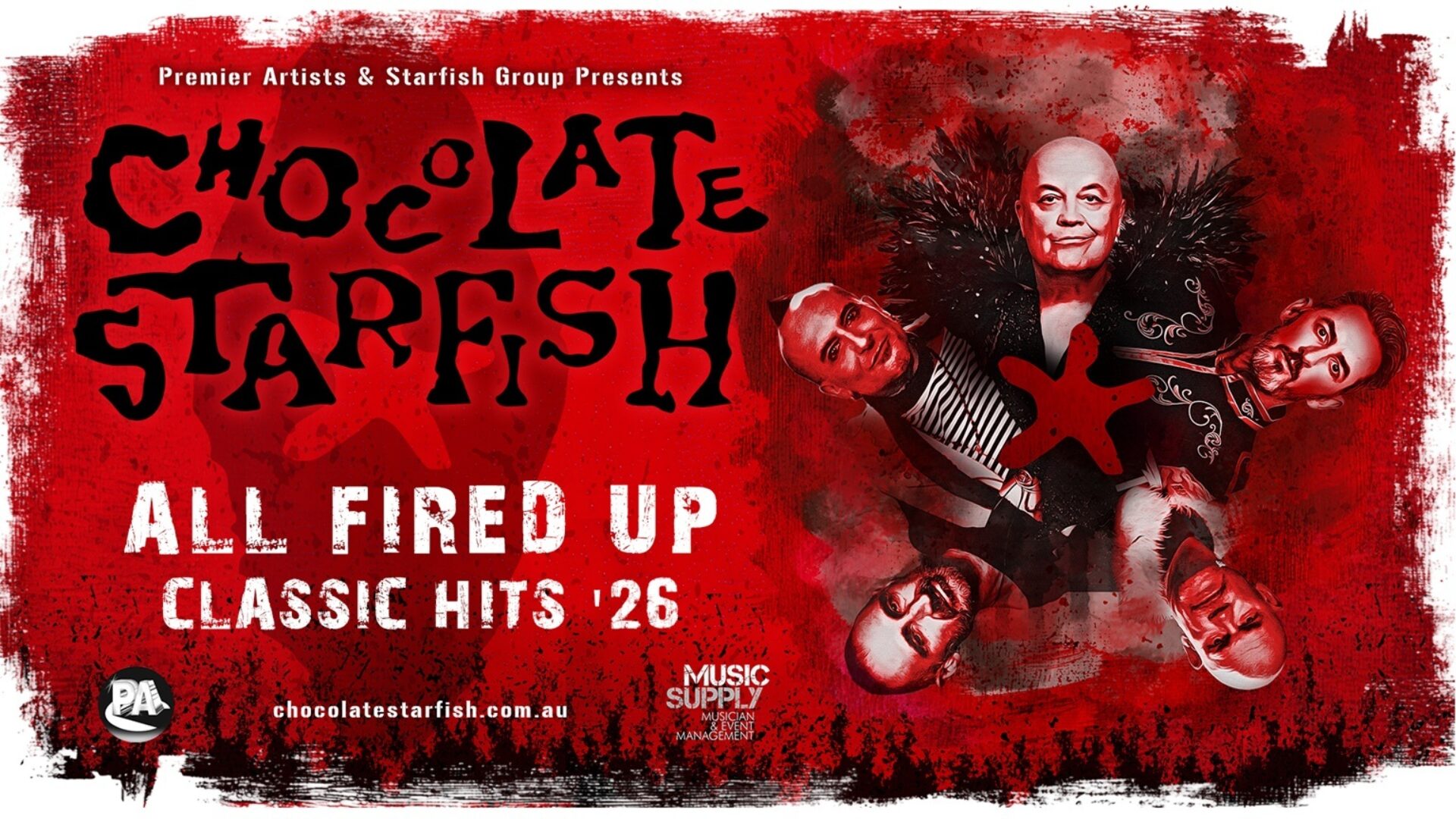 Chocolate Starfish - All Fired Up