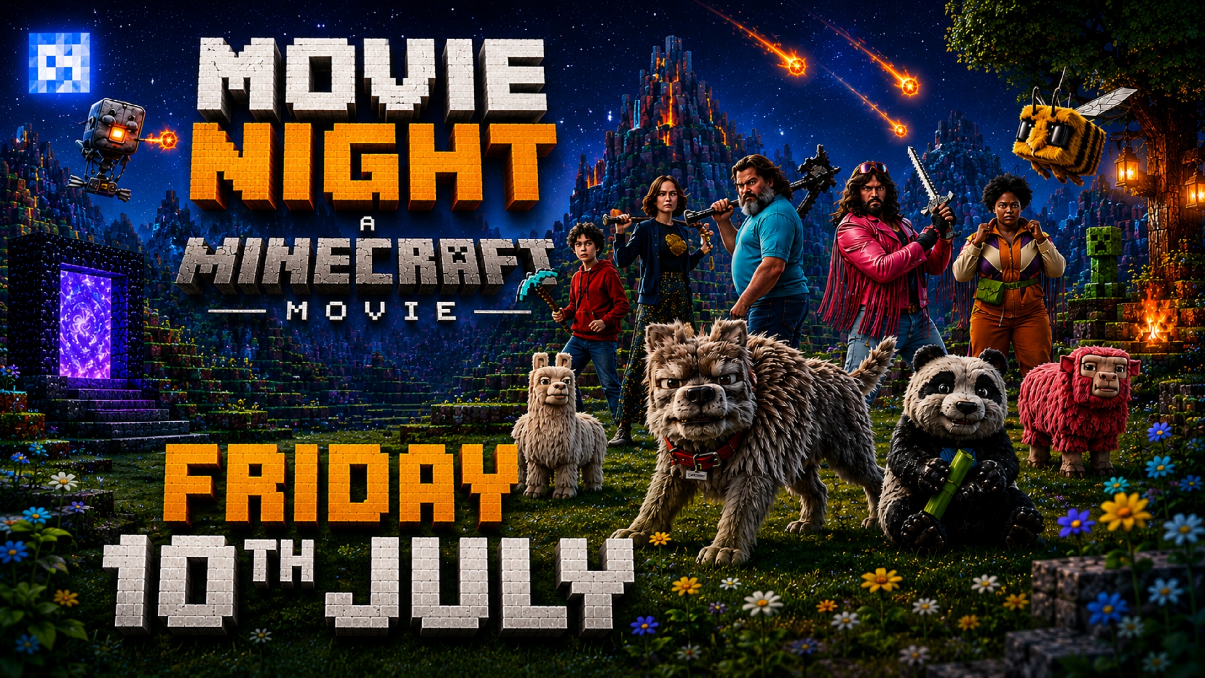 A Minecraft Movie - Movie Night