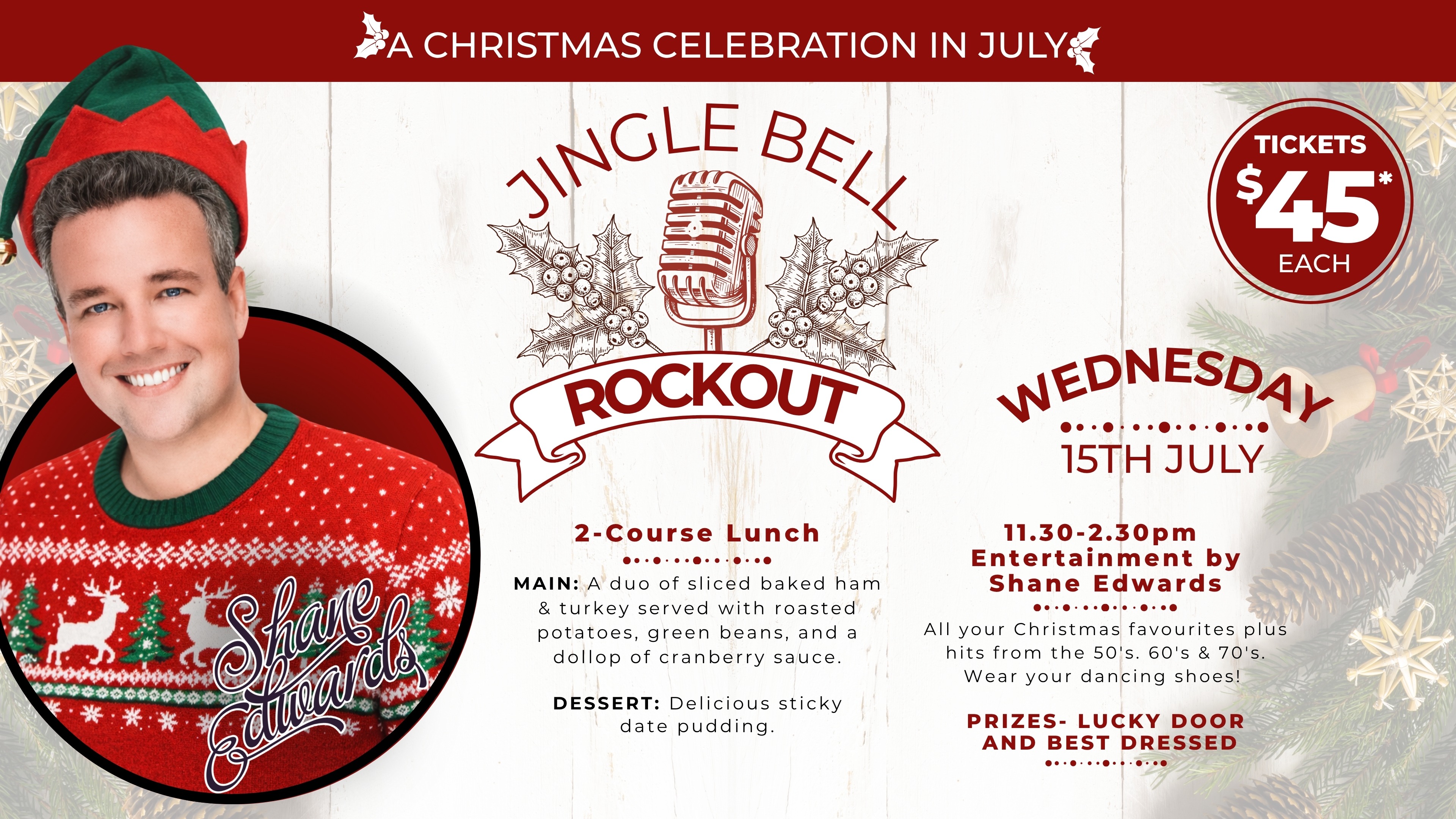 Jingle Bell Rockout - Christmas In July Celebration 2026