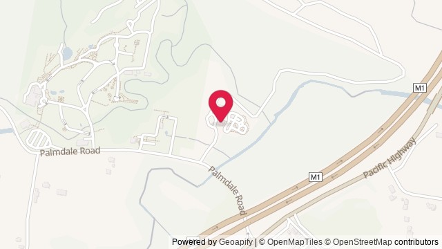 Map showing SparkCC Makerspace