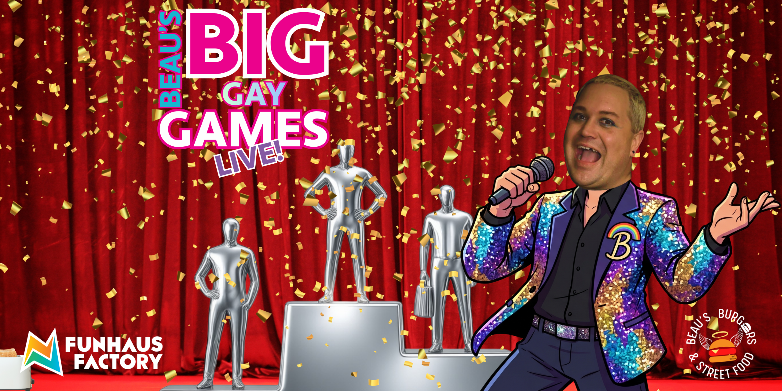 Beau’s Big Gay Games Live!