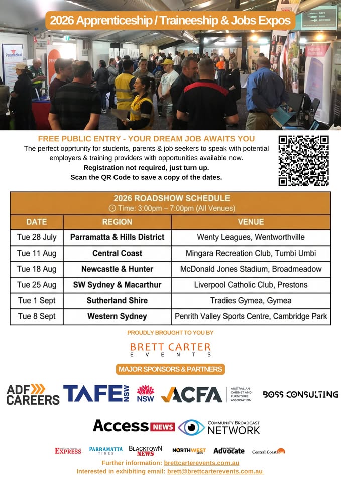 Central Coast Apprenticeship/Traineeship & Jobs Expo