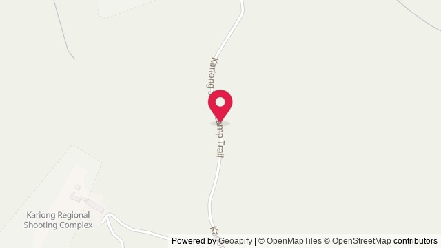Map showing Kariong Scout Camp