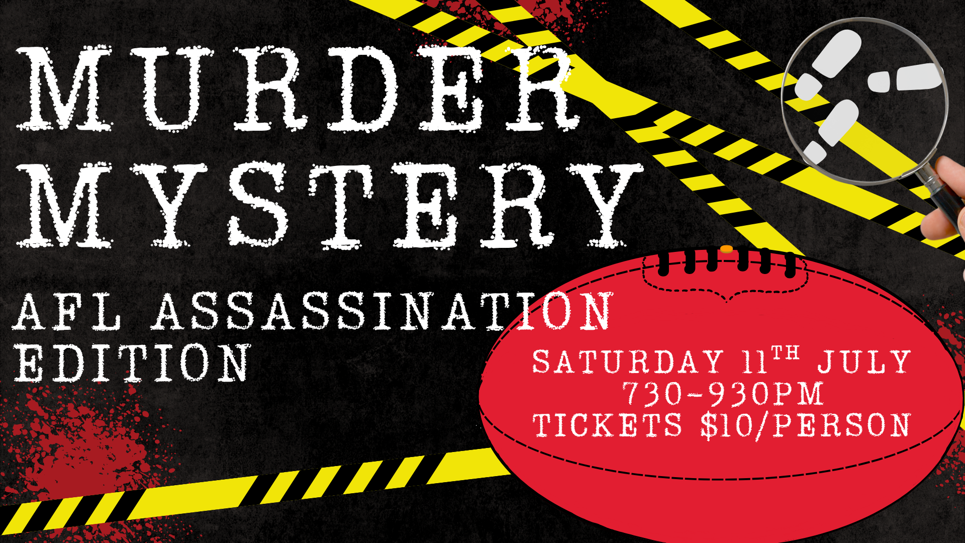 Murder Mystery Night | Afl Assassination Edition