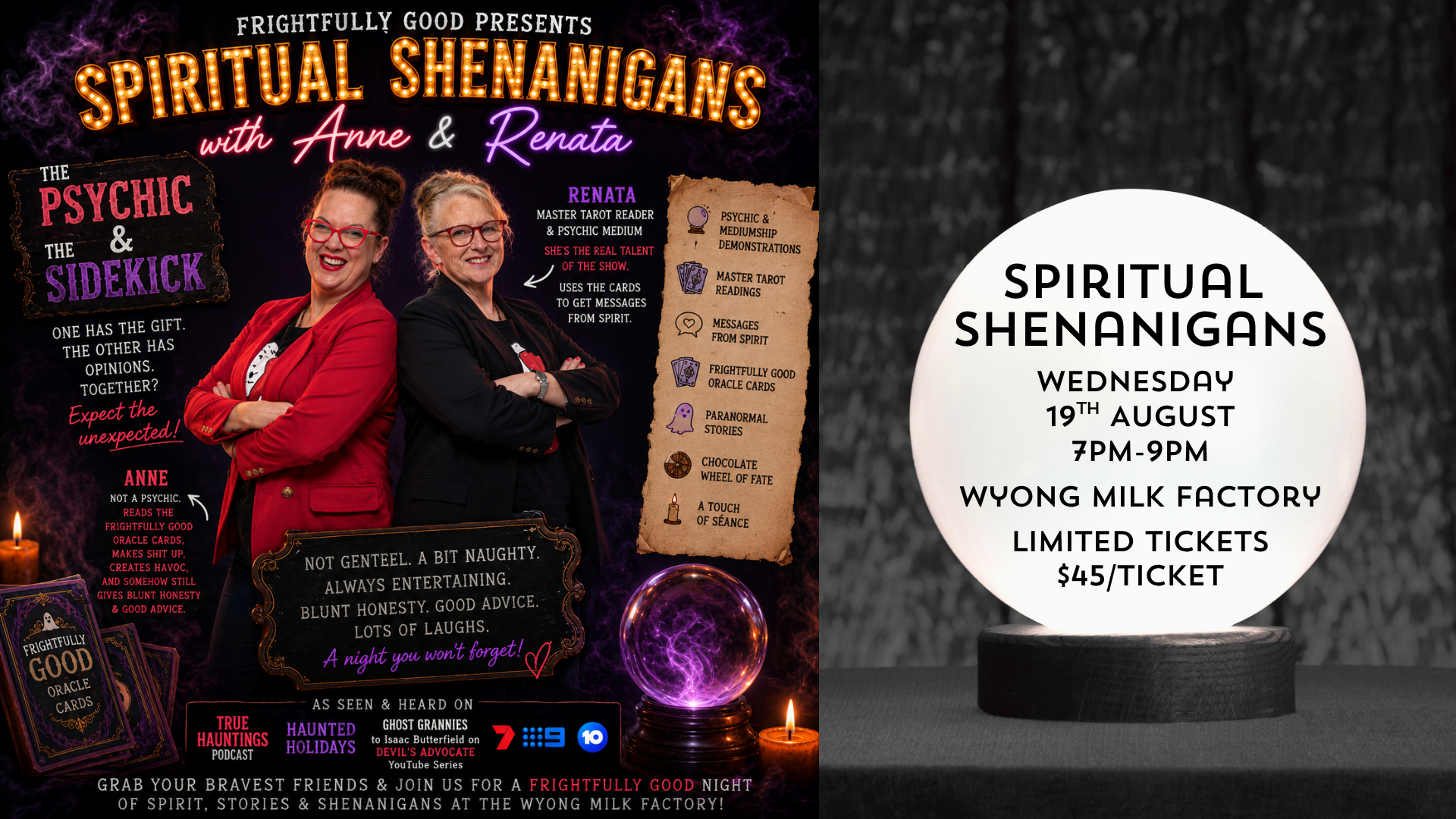 Spiritual Shenanigans The Anne & Renata Way - Frightfully Good