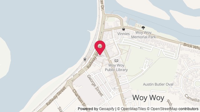 Map showing Link and Pin