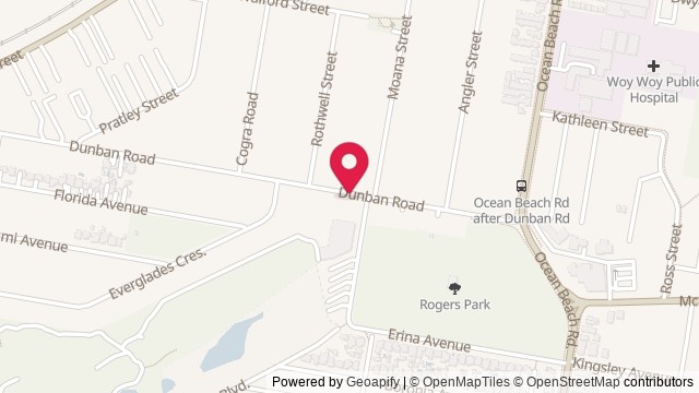 Map showing Everglades Country Club