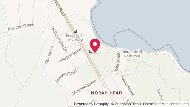 Map showing Mazlin Reserve