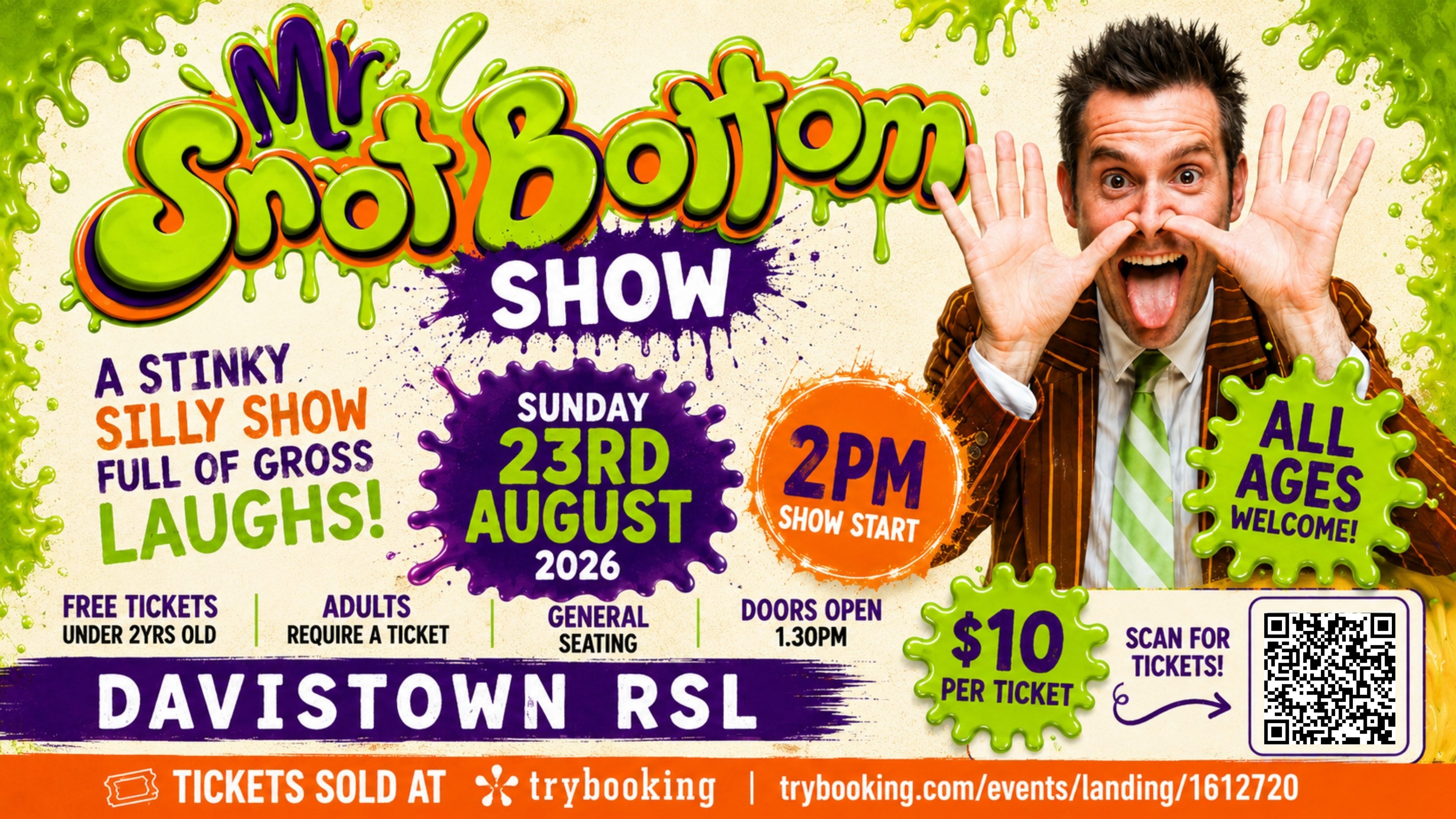 Mr Snotbottom Stinky Silly Show