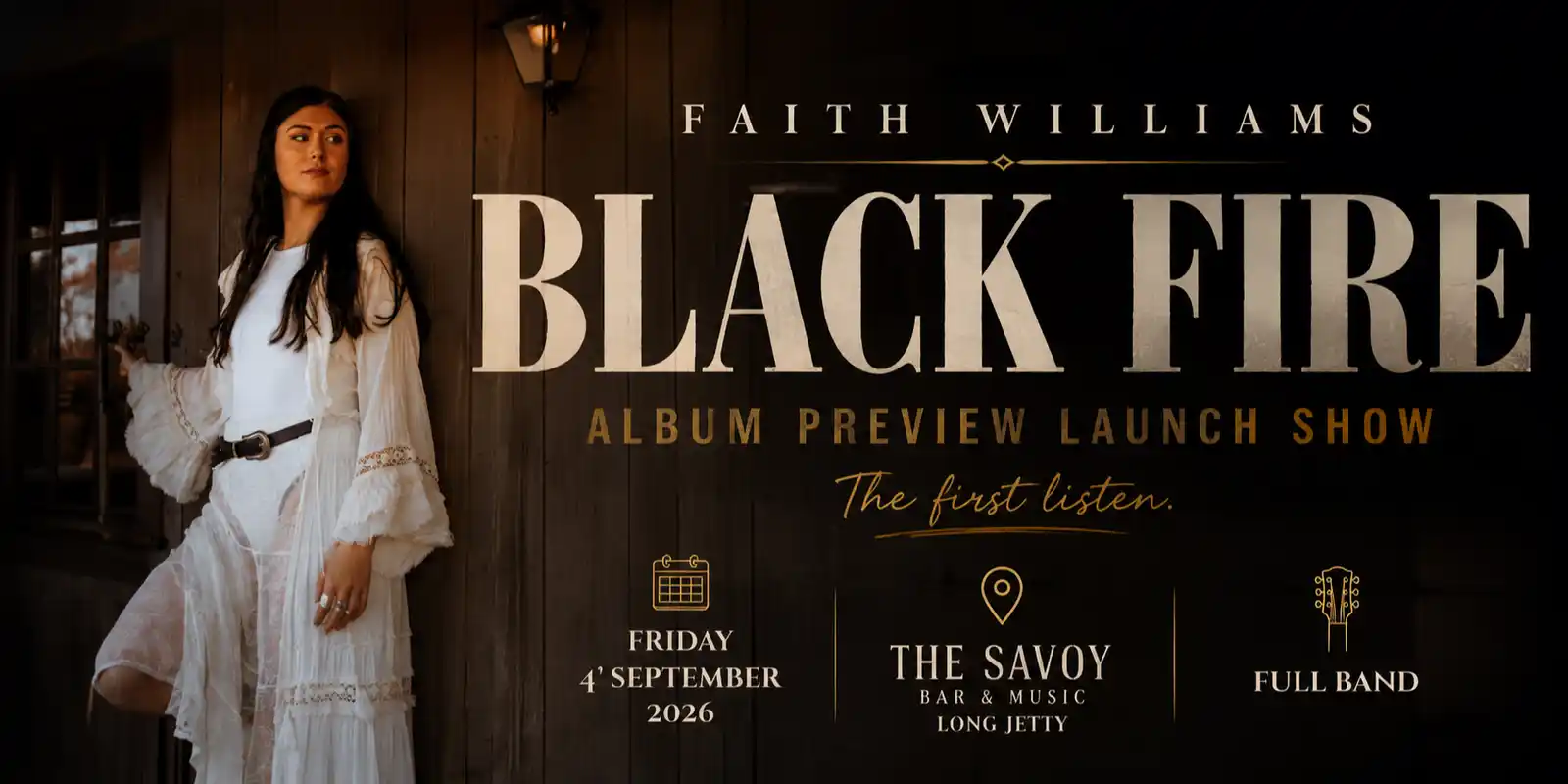 BLACK FIRE Album Preview Launch Show