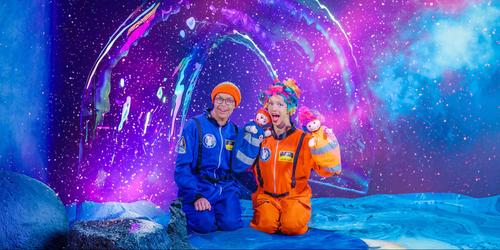 Bubble Show In Space