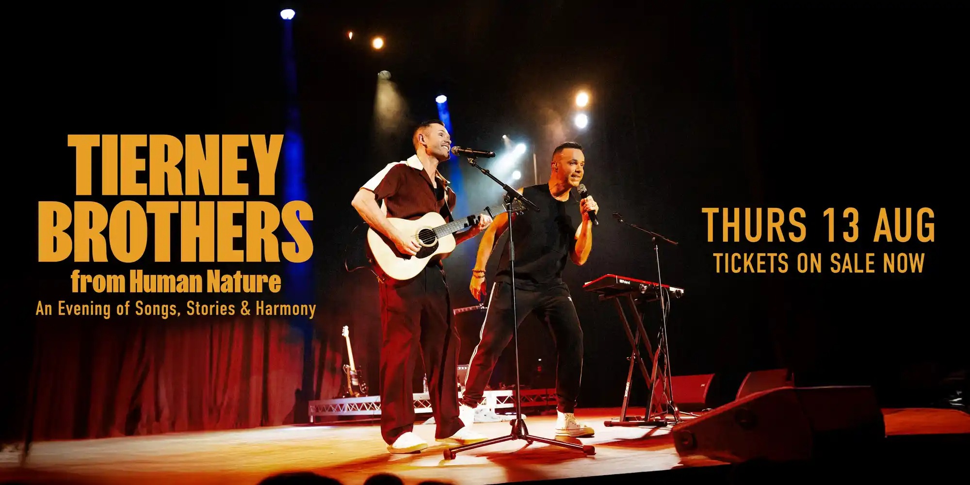 Tierney Brothers From Human Nature | Avoca Beach Theatre