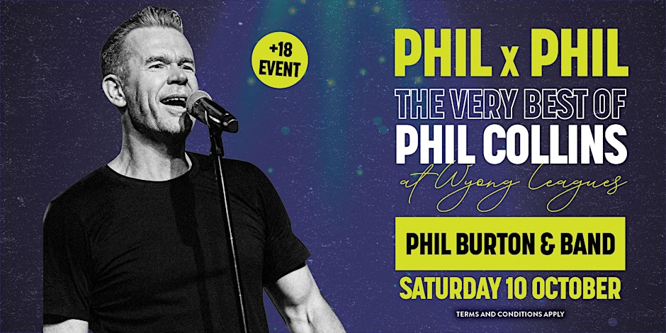 PHIL X PHIL The Very Best of Phil Collins starring Phil Burton