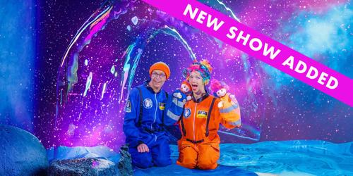 2ND SHOW: Kids show: Bubble show in space