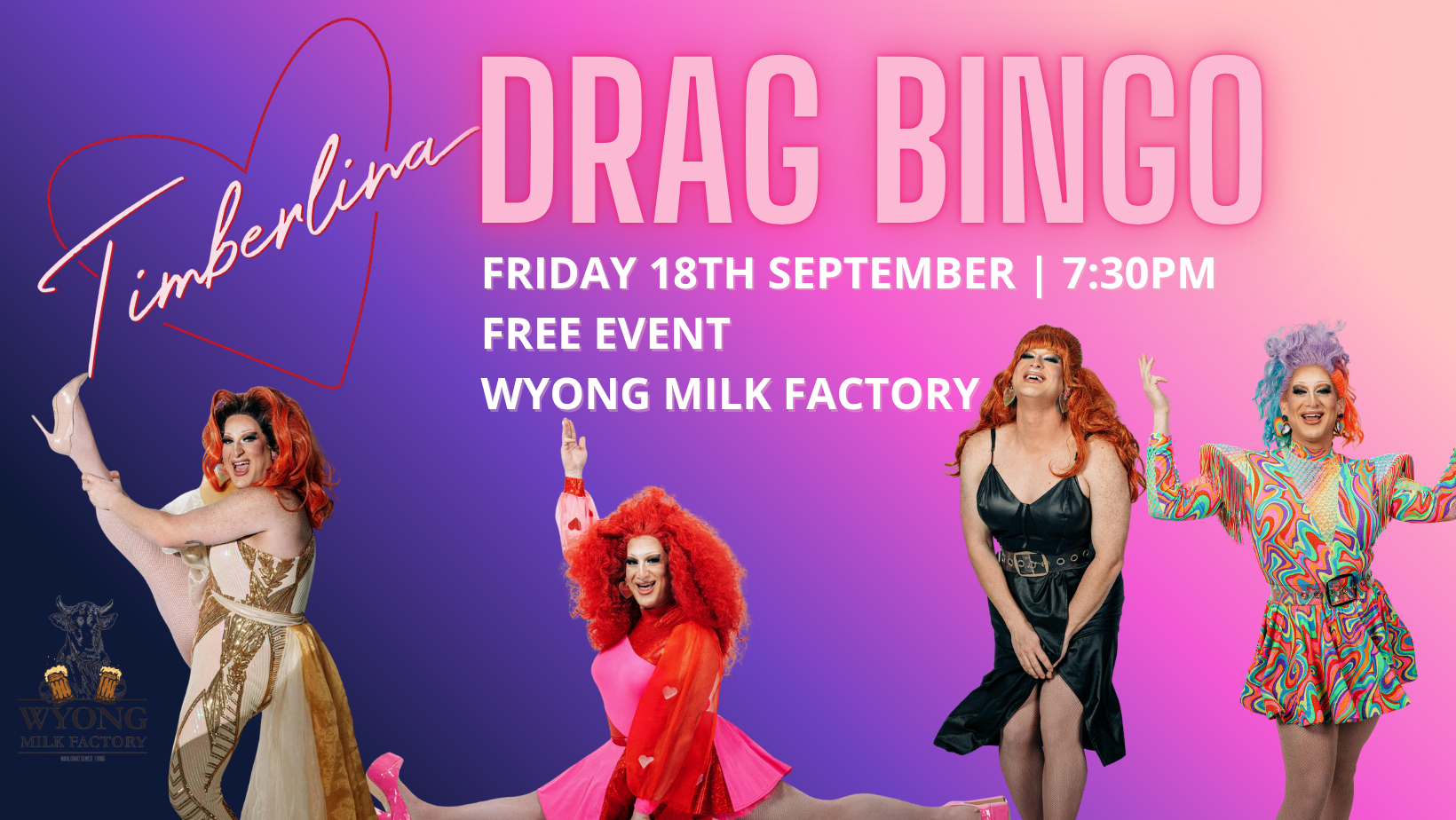 Drag Bingo | September With Timberlina