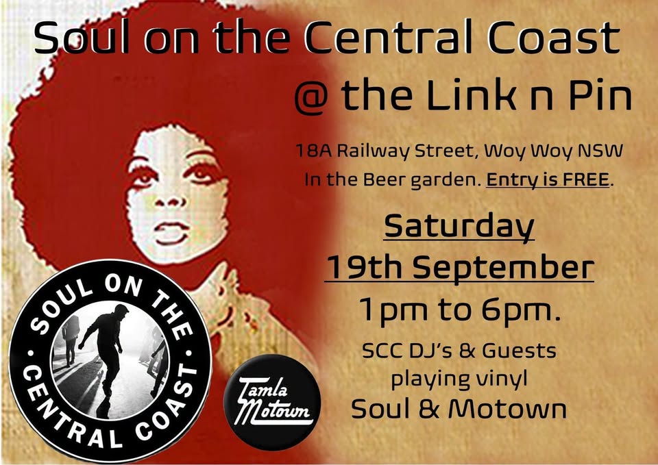 SOUL ON THE CENTRAL COAST @ LINK & PIN