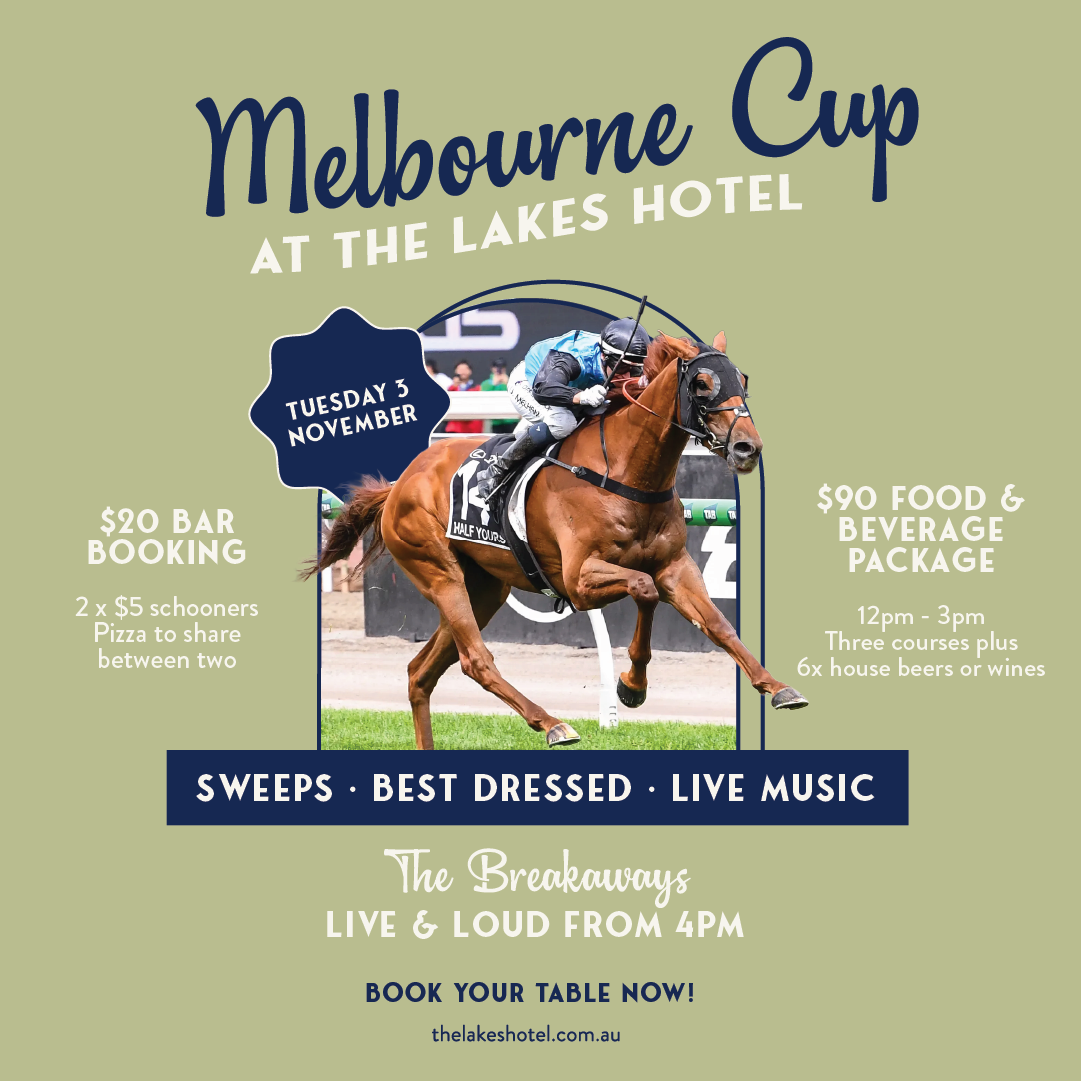 Melbourne Cup 2026 at The Lakes Hotel | The Entrance — The Lakes Hotel