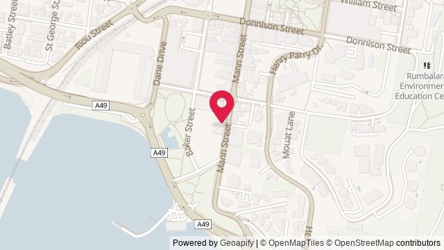 Map showing South End Social