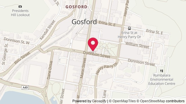 Map showing The Good Bits Co