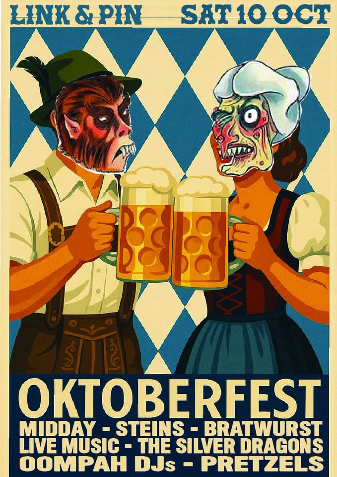 LINK & PIN BEER GARDEN - OKTOBERFEST 2026!