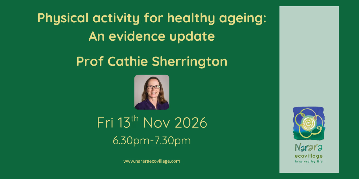 Physical activity for healthy ageing: An evidence update