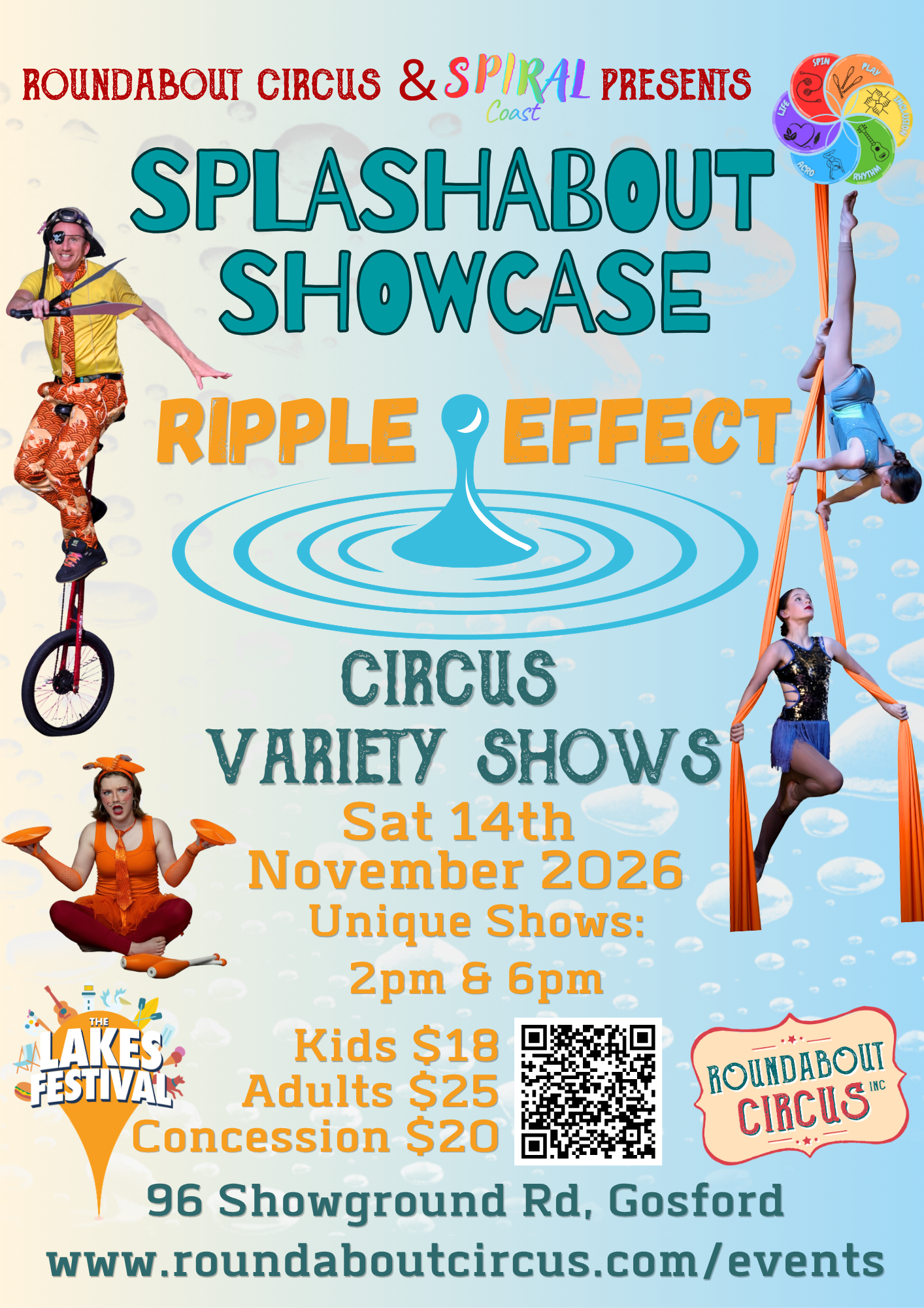 SPLASHABOUT CIRCUS SHOWCASE - Ripple Effect