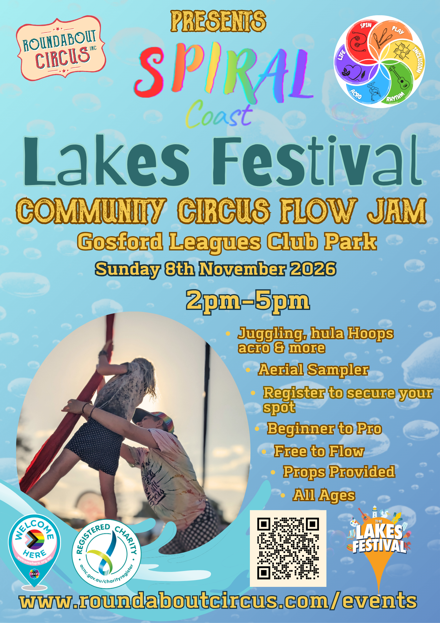 SPIRAL COAST at Lakes Festival
