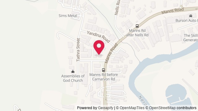 Map showing Relapse Studio